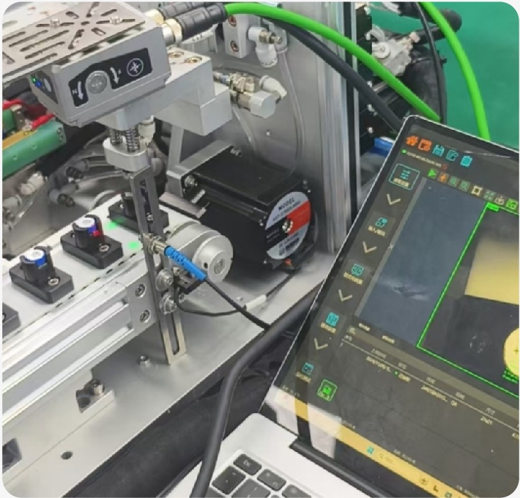 Electronics inspection line